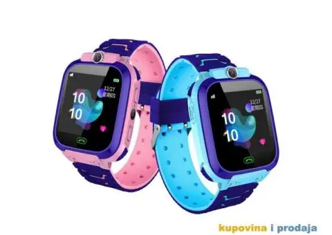 Deciji Smart Sat Q12B, lbs Pracenje, Sim Kartica, 2G,SOS - 1/15