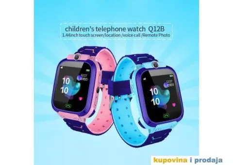 Deciji Smart Sat Q12B, lbs Pracenje, Sim Kartica, 2G,SOS - 13/15