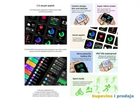 i3 Ženski Bluetooth Smart Fitnes Watch - 7/15