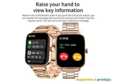 i3 Ženski Bluetooth Smart Fitnes Watch - 12/15