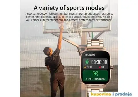 i3 Ženski Bluetooth Smart Fitnes Watch - 13/15