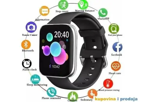 V4 Unisex Bluetooth Fitnes Smart Watch, Bluetooth Pozivi - 5/15
