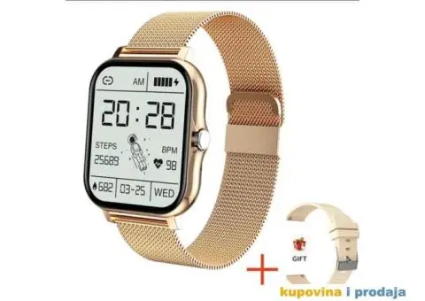 Ženski Bluetooth Smart Watch - Gold Narukvica - 2/15