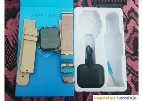 Ženski Bluetooth Smart Watch - Gold Narukvica - 3/15
