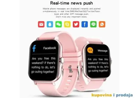 Ženski Bluetooth Smart Watch - Gold Narukvica - 4/15