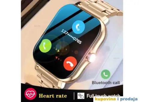 Ženski Bluetooth Smart Watch - Gold Narukvica - 6/15