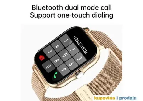 Ženski Bluetooth Smart Watch - Gold Narukvica - 7/15