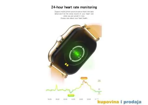 Ženski Bluetooth Smart Watch - Gold Narukvica - 12/15