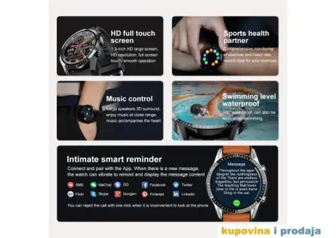 Bluetooth Smart Watch, Bluetooth Pozovi - 8/15
