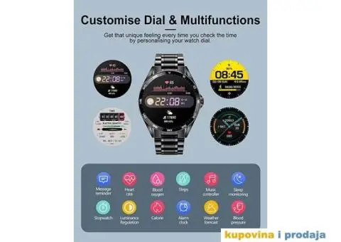 Bluetooth Smart Watch, Bluetooth Pozovi - 9/15
