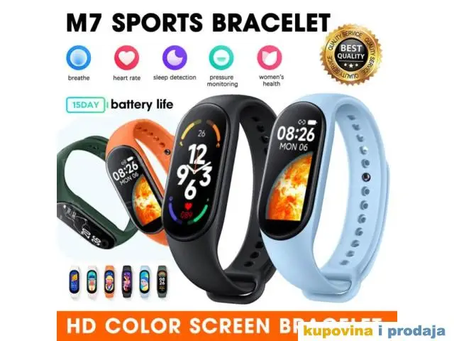 Mi 7 Bluetooth Smart Fitness Sat - 1