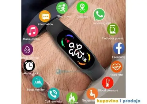 Mi 7 Bluetooth Smart Fitness Sat - 9/15