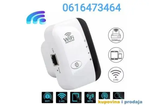WIFI pojačivač signala WIFI repeater Wifi Ruter 300mps - 1/15