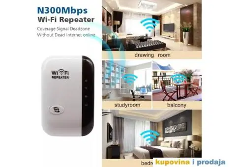 WIFI pojačivač signala WIFI repeater Wifi Ruter 300mps - 3/15