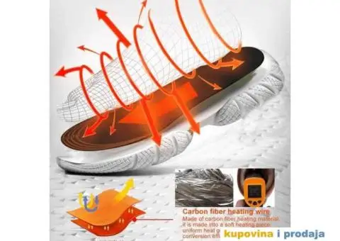 USB Električni ulošci za obucu za grijanje stopala - 9/15
