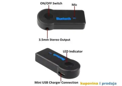 Univerzalni Wireless Bluetooth Receiver - 10/15