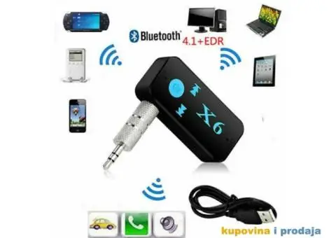 X6 Bluetooth Resiver Auto Car Kit - 2/15