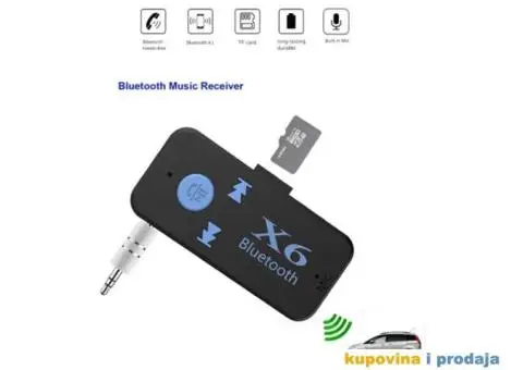 X6 Bluetooth Resiver Auto Car Kit - 11/15