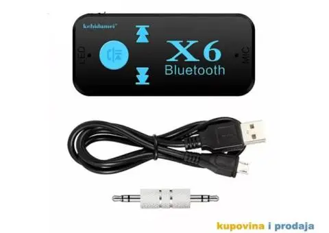 X6 Bluetooth Resiver Auto Car Kit - 13/15