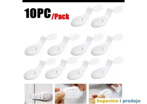 10 kom Bebi zaštita za ormane,fioke,komode i slicno - 2/15