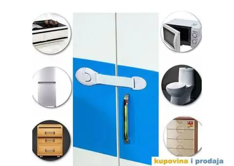 10 kom Bebi zaštita za ormane,fioke,komode i slicno - 5/15