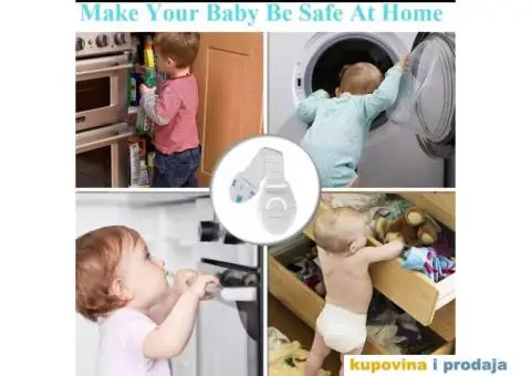 10 kom Bebi zaštita za ormane,fioke,komode i slicno - 7/15