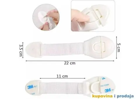 10 kom Bebi zaštita za ormane,fioke,komode i slicno - 14/15