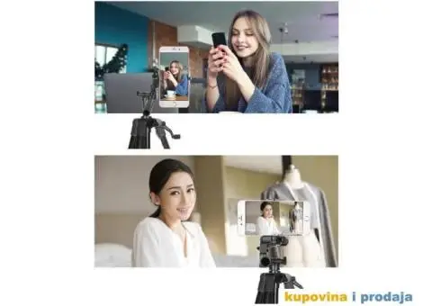 Tripod / Stativ 135 cm Torba i Držač za mobilni telefon - 4/15
