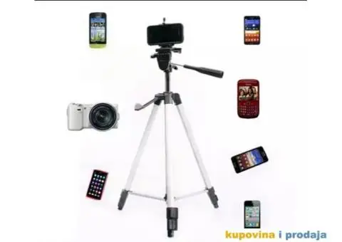 Tripod / Stativ 135 cm Torba i Držač za mobilni telefon - 6/15