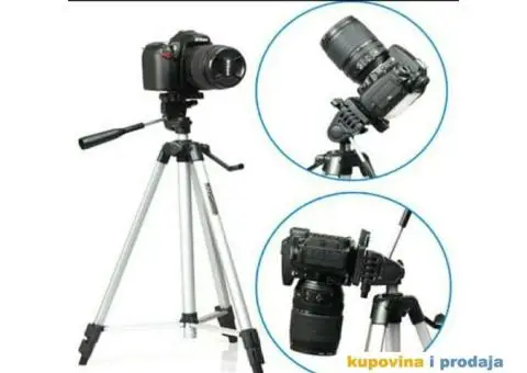 Tripod / Stativ 135 cm Torba i Držač za mobilni telefon - 11/15