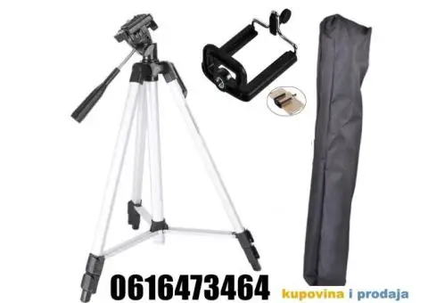 Tripod / Stativ 135 cm Torba i Držač za mobilni telefon - 13/15