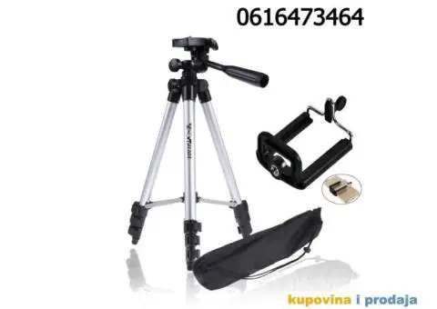 Stativ 105cm + Drzac za telefon + Torba - 1/15