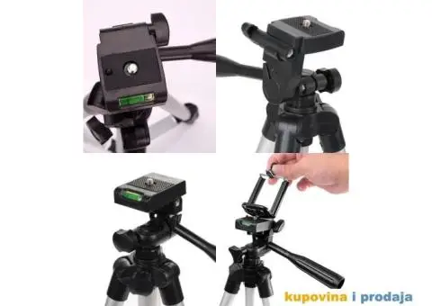 Stativ 105cm + Drzac za telefon + Torba - 15/15