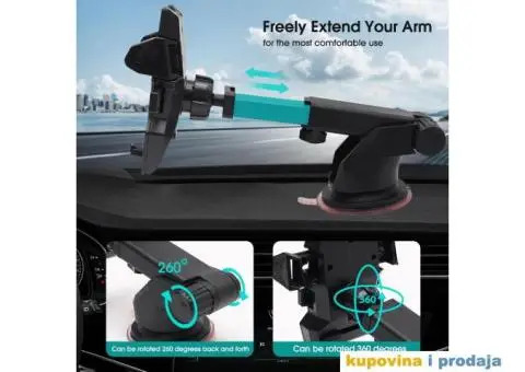Držač za telefon za vozila 360 stepeni - 8/14