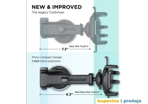 Držač za telefon za vozila 360 stepeni - 12/14