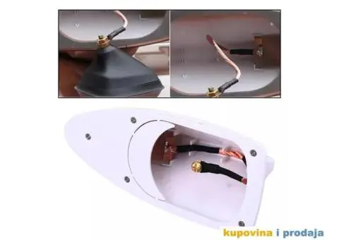 Ajkula Shark Krovna Auto Radio FM Antena - 4/15