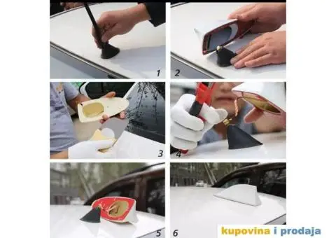 Ajkula Shark Krovna Auto Radio FM Antena - 5/15
