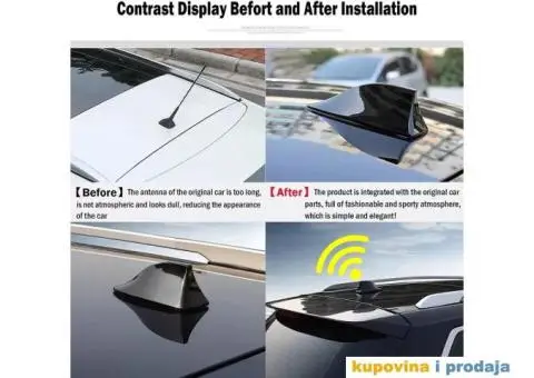 Ajkula Shark Krovna Auto Radio FM Antena - 9/15