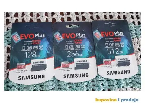 NOVO - Samsung Evo Plus 128Gb, 256GB, 512GB Micro SD Kartic - 2/15