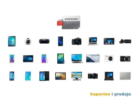 NOVO - Samsung Evo Plus 128Gb, 256GB, 512GB Micro SD Kartic - 10/15