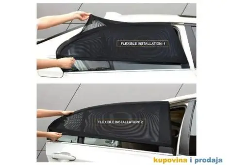 Univerzalne zavesice, stitnik od sunca, za zadnja stakla - 4/14