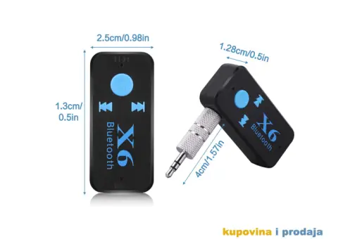 X6 Bluetooth Resiver Auto Car Kit - 5/14