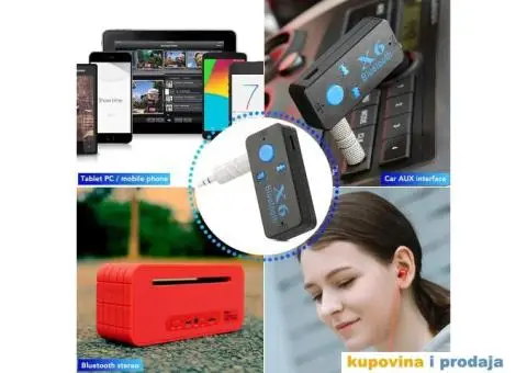 X6 Bluetooth Resiver Auto Car Kit - 7/14