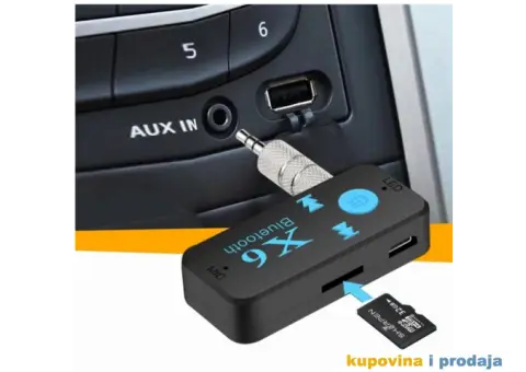 X6 Bluetooth Resiver Auto Car Kit - 11/14