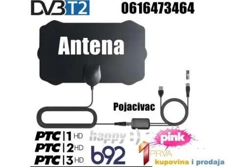 Sobna HDTV DVBT2 TV Antena - 2/15