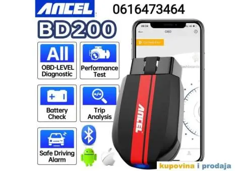 ANCEL BD200 Bluetooth OBD2 Auto dijagnostički alat - 1/15