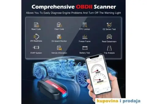 ANCEL BD200 Bluetooth OBD2 Auto dijagnostički alat - 11/15