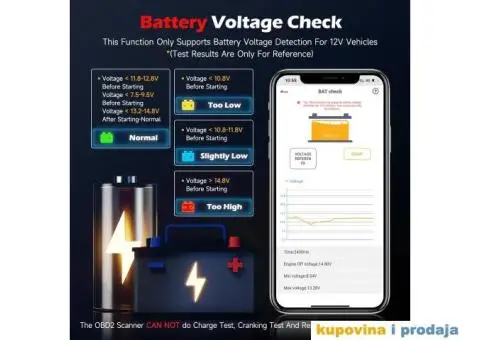 ANCEL BD200 Bluetooth OBD2 Auto dijagnostički alat - 12/15