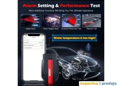 ANCEL BD200 Bluetooth OBD2 Auto dijagnostički alat - 14/15