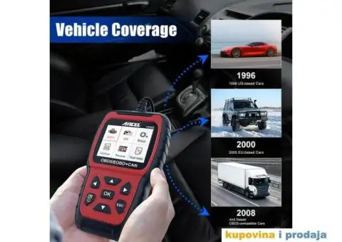Novo - Ancel AS500 OBD2 Auto Diagnostika - 2/14